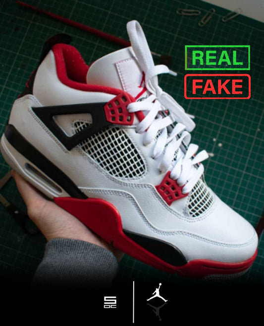 HOW TO SPOT FAKE NIKE AIR JORDAN 4