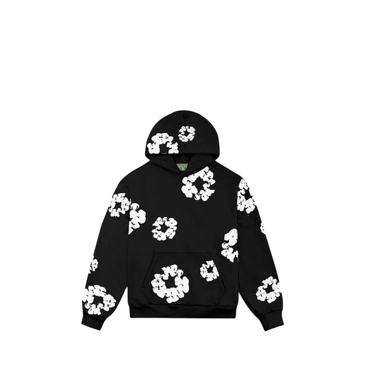 Denim Tears The Cotton Wreath Hoodie - Black