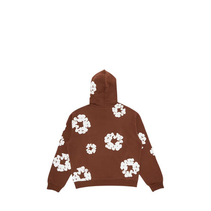 Denim Tears The Cotton Wreath Hoodie - Brown