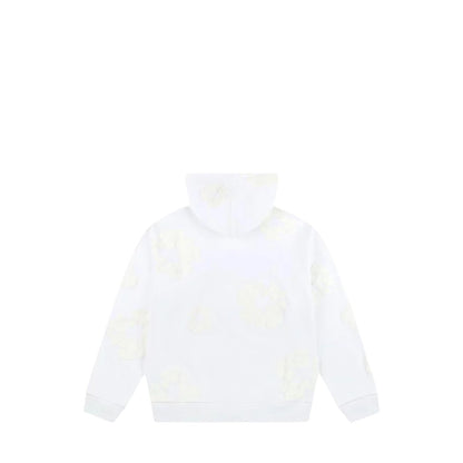 Denim Tears The Cotton Wreath Hoodie - White Monochrome