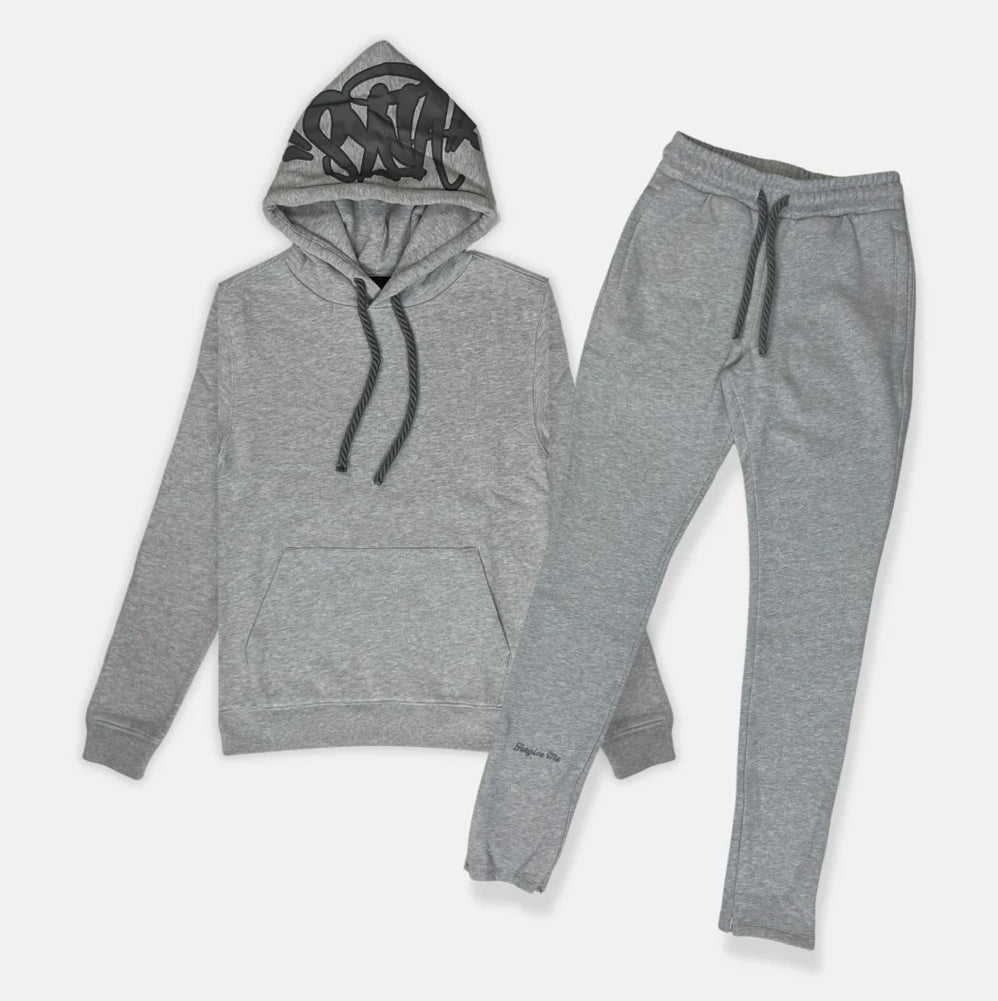 Synaworld Logo Tracksuit - Black / Grey