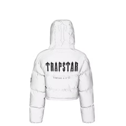 Trapstar Women's Hooded Decoded Puffer 2.0 - REFLECTIVE