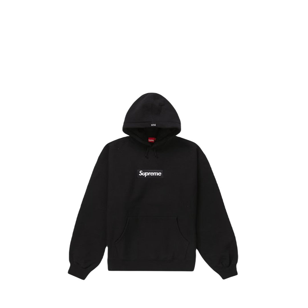 Supreme Box Logo Hooded Hoodie (FW23) - Black