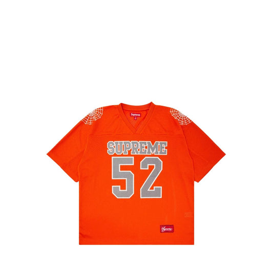 Supreme Spiderweb Football Jersey - Orange