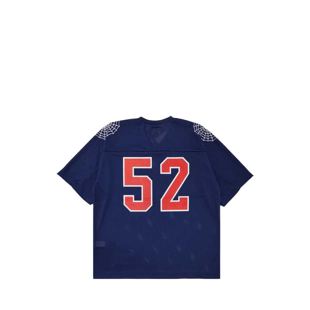 Supreme Spiderweb Football Jersey - Navy