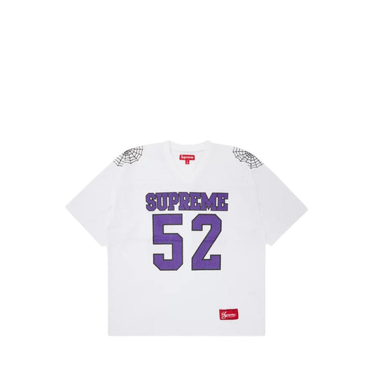 Supreme Spiderweb Football Jersey - White