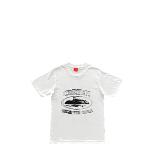 Corteiz Alcatraz Phantom T-Shirt - White/Black