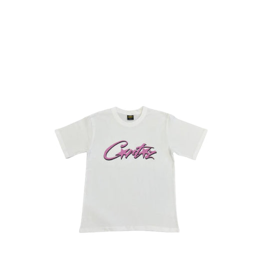 Corteiz Allstarz T-Shirt - Pink/White