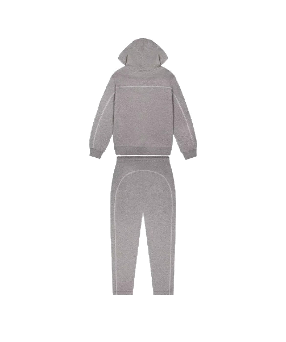 Trapstar Irongate Arch Chenille Hooded Tracksuit - Grey/Sea Blue