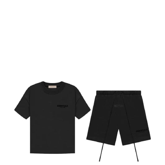 Fear Of God x Essentials Short Set - Black (FAST DELIVERY)