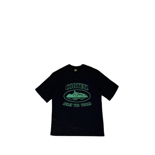 Corteiz Alcatraz T-Shirt - Black/Green