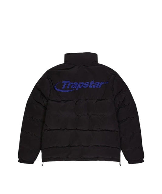 Trapstar Hyperdrive Puffer Jacket 2.0 - Black/Blue