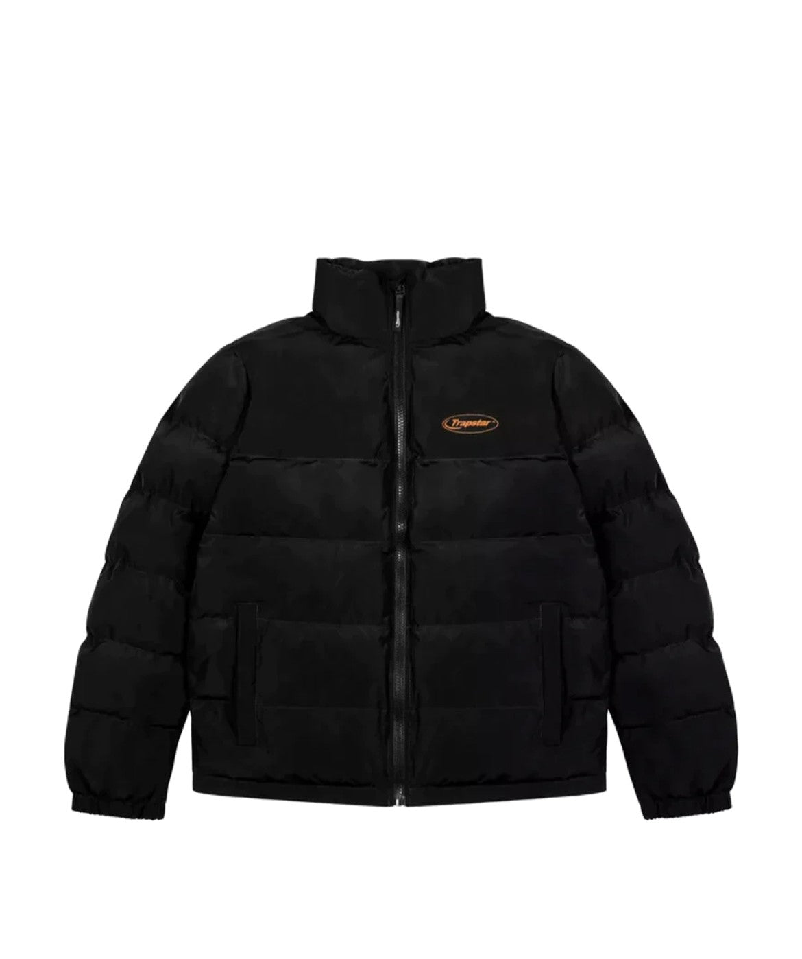 Trapstar Hyperdrive Puffer Jacket 2.0 - Black/Orange