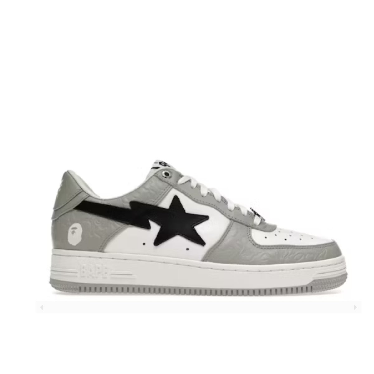 A Bathing Ape Bape Sta Low - Grey/Black