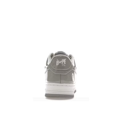 A Bathing Ape Bape Sta Low - Grey/White