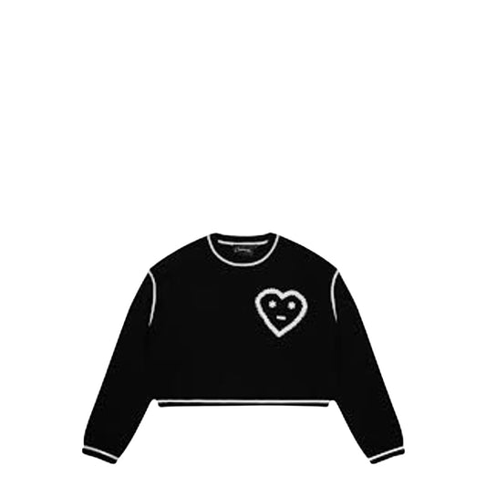 Carsicko Don't Touch Knit Sweater - Black