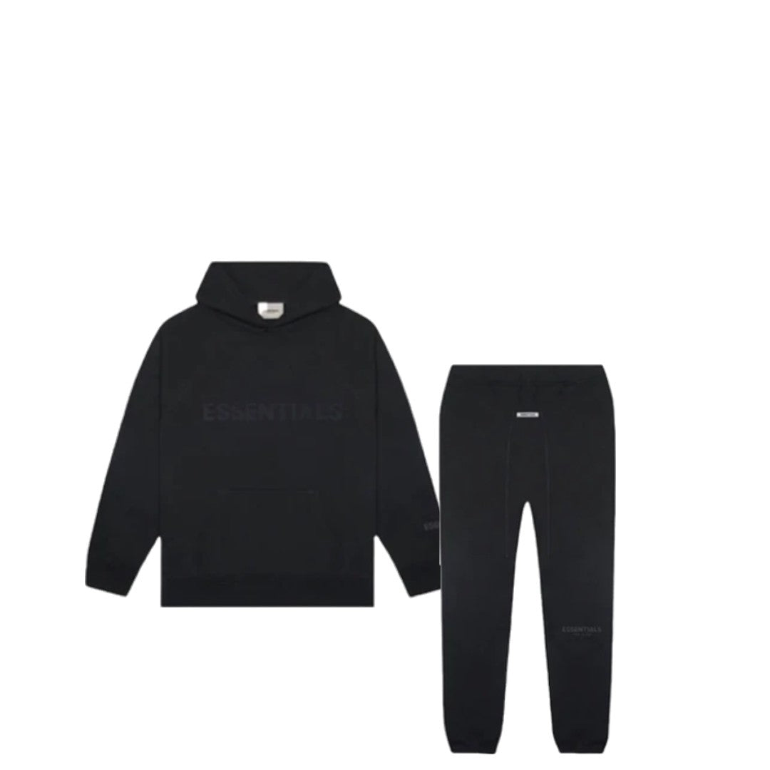 Fear Of God x Essentials Tracksuit (SS20) - BLACK (FAST DELIVERY)