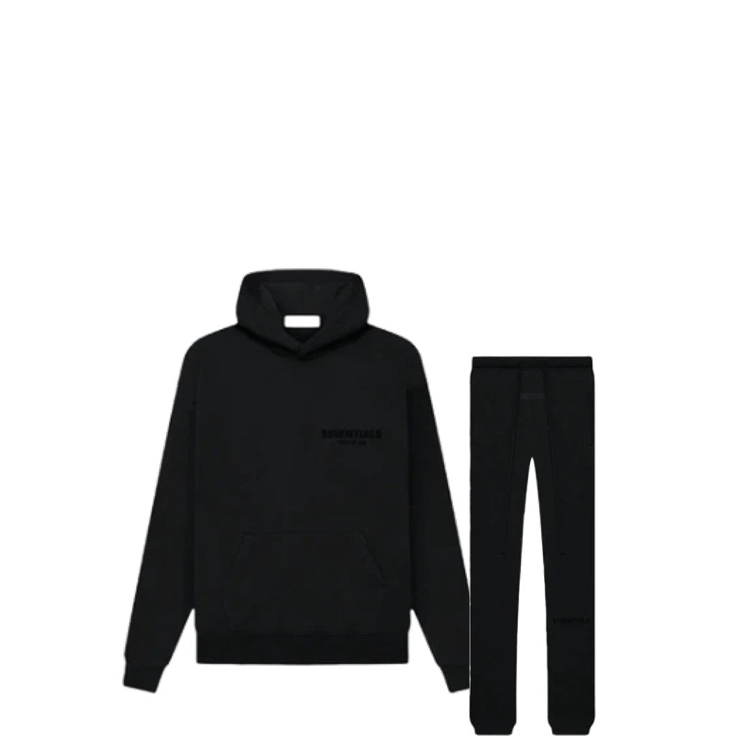 Fear Of God x Essentials Tracksuit (SS22) - BLACK (FAST DELIVERY)