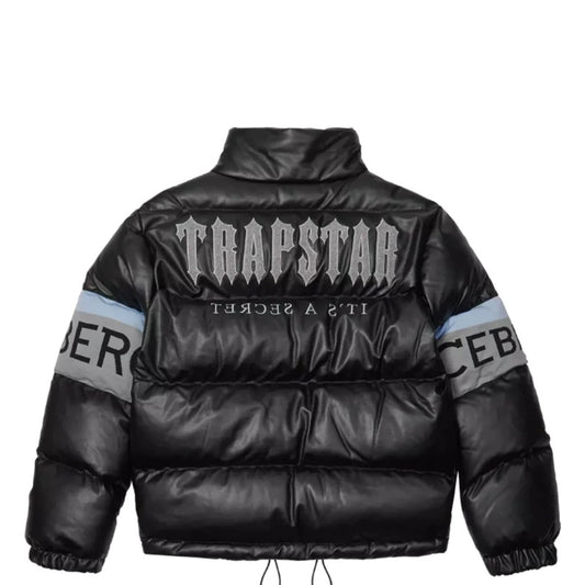 Trapstar x Iceberg Puffer Jacket with 18CT Rose Gold Pendant Made by A Jewellers