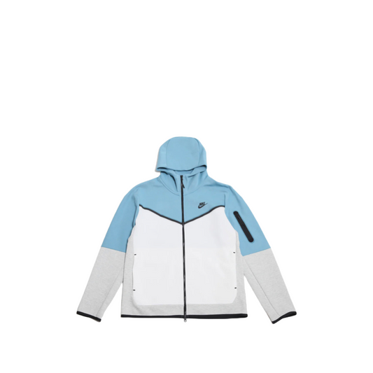 Nike Tech Fleece Hoodie - BABY BLUE/WHITE (3RD GEN)