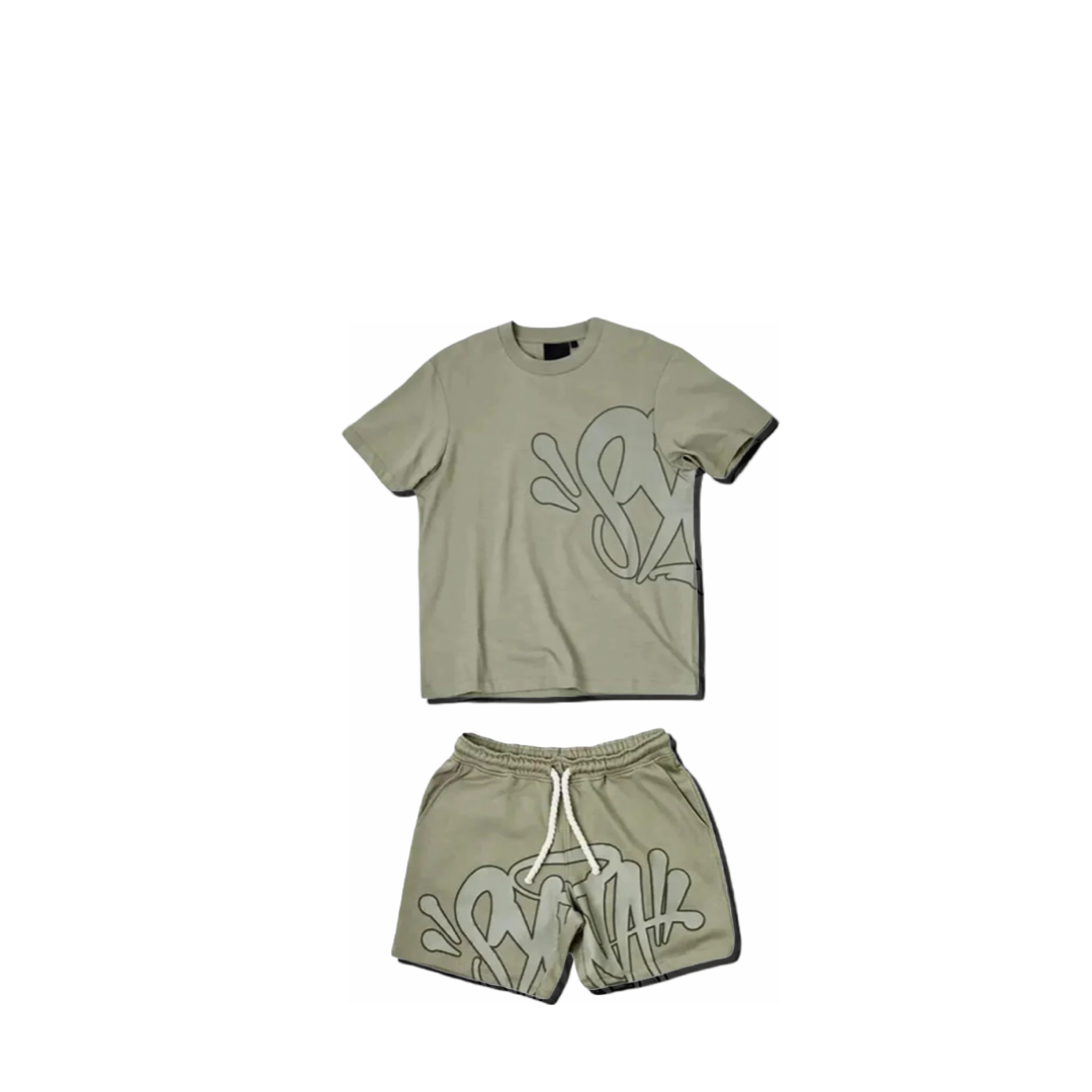 Synaworld T-Shirt and Short Set - Sage