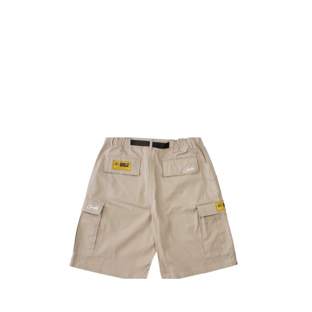 Corteiz Alcatraz Cargo Shorts - Beige