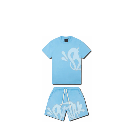 Synaworld T-Shirt and Short Set - Blue