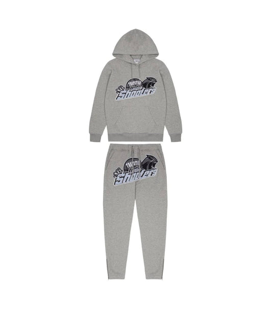 Trapstar Shooters Tracksuit - GREY / SKY BLUE (FAST DELIVERY)