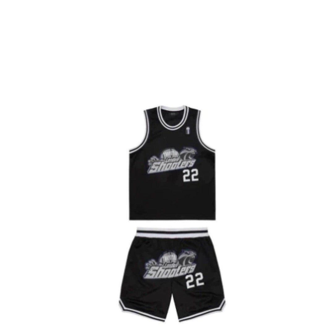 Trapstar Shooter Basketball Short Set - Black