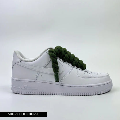 Rope Air Force 1 White - Khaki