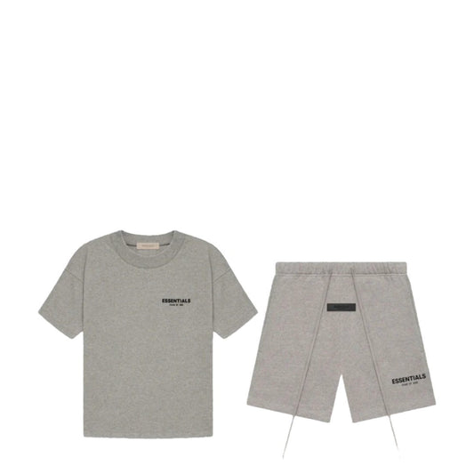Fear Of God x Essentials Short Set - Dark Oatmeal (FAST DELIVERY)