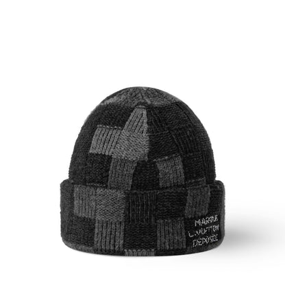 Louis Vuitton Crush Damoflage Beanie - Black