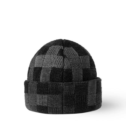 Louis Vuitton Crush Damoflage Beanie - Black