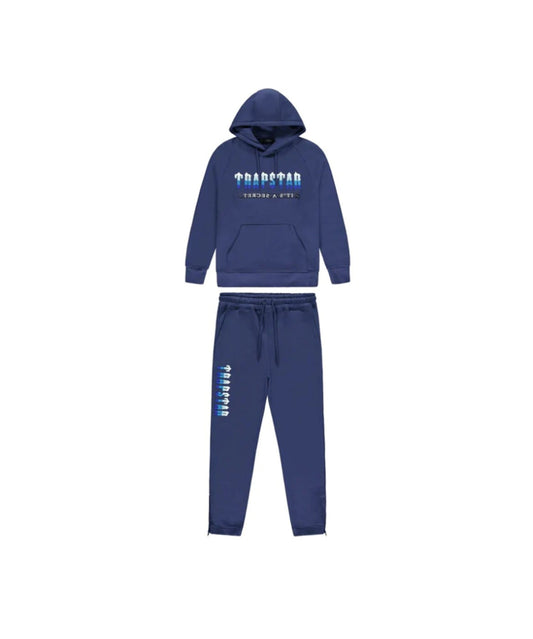 Trapstar Chenille Decoded 2.0 Hooded Tracksuit - MEDIEVAL BLUE