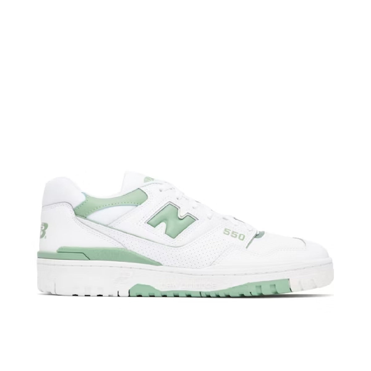 New Balance 550 - White/Mint Green