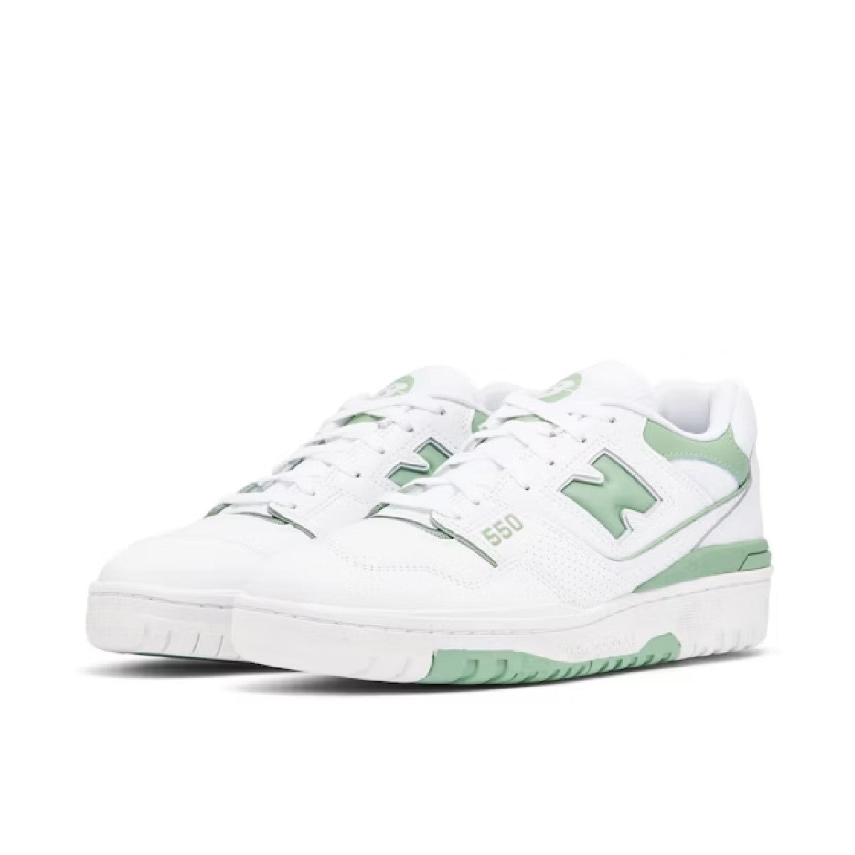 New Balance 550 - White/Mint Green