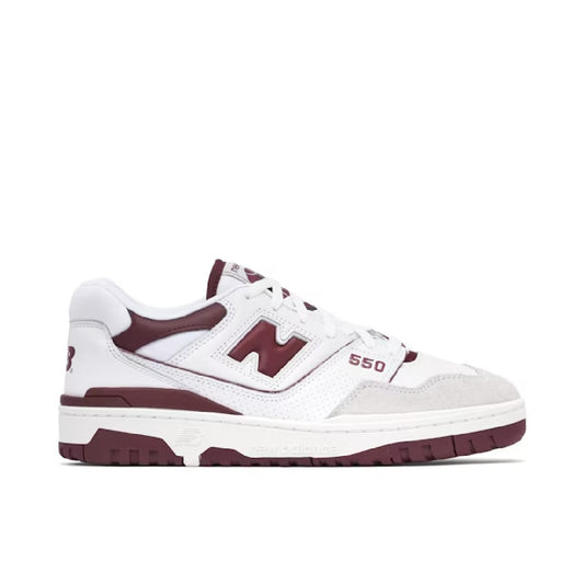 New Balance 550 - White/Burgundy