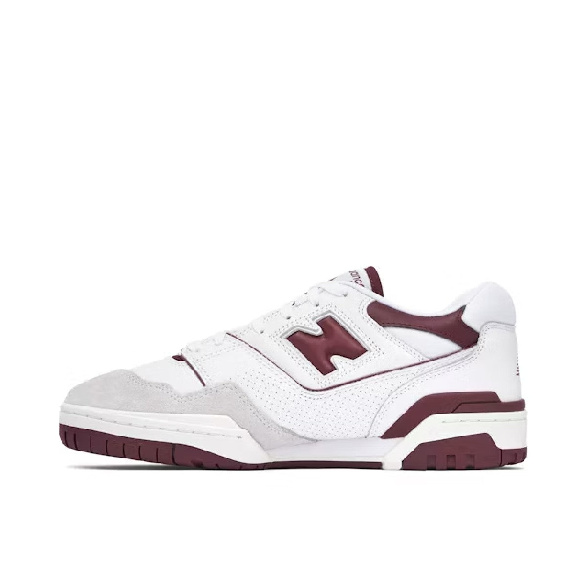 New Balance 550 - White/Burgundy