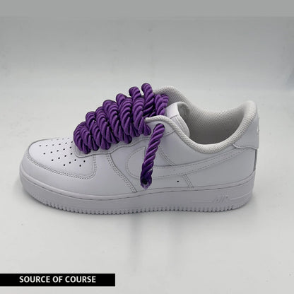 Rope Air Force 1 White - Purple