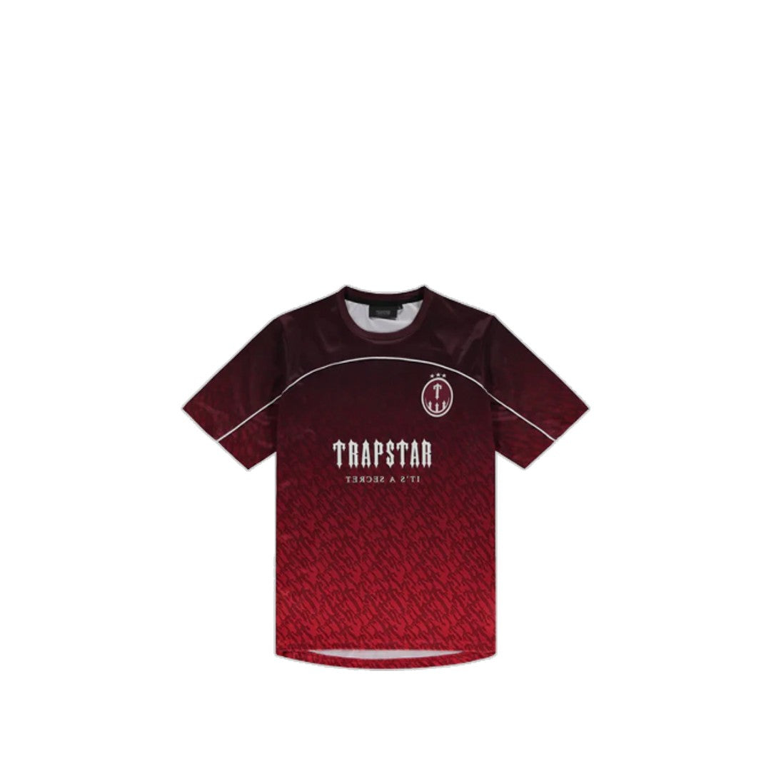 Trapstar T Monogram Football Jersey - Red Gradient