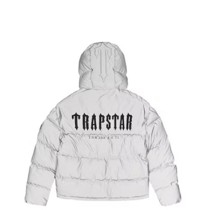 Trapstar Hooded Decoded Puffer Jacket 2.0 - REFLECTIVE