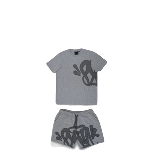 Synaworld T-Shirt and Short Set - Grey