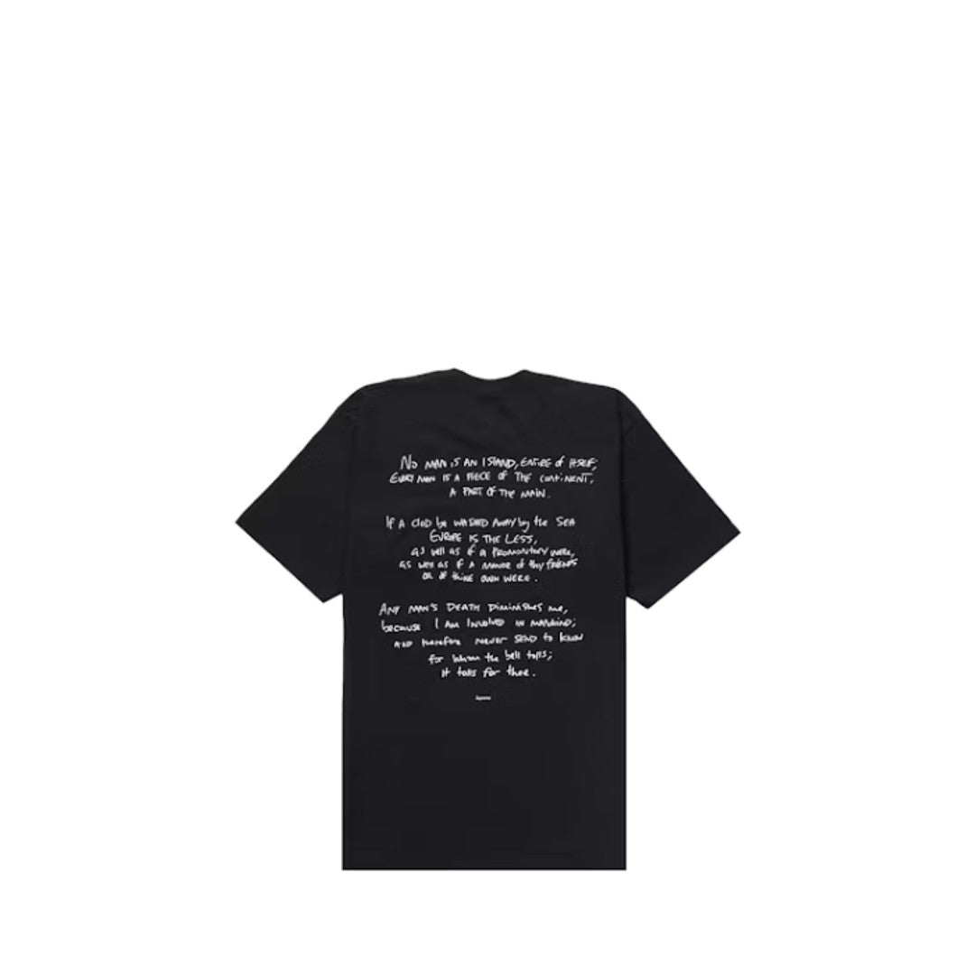 Corteiz x Supreme T-Shirt- BLACK