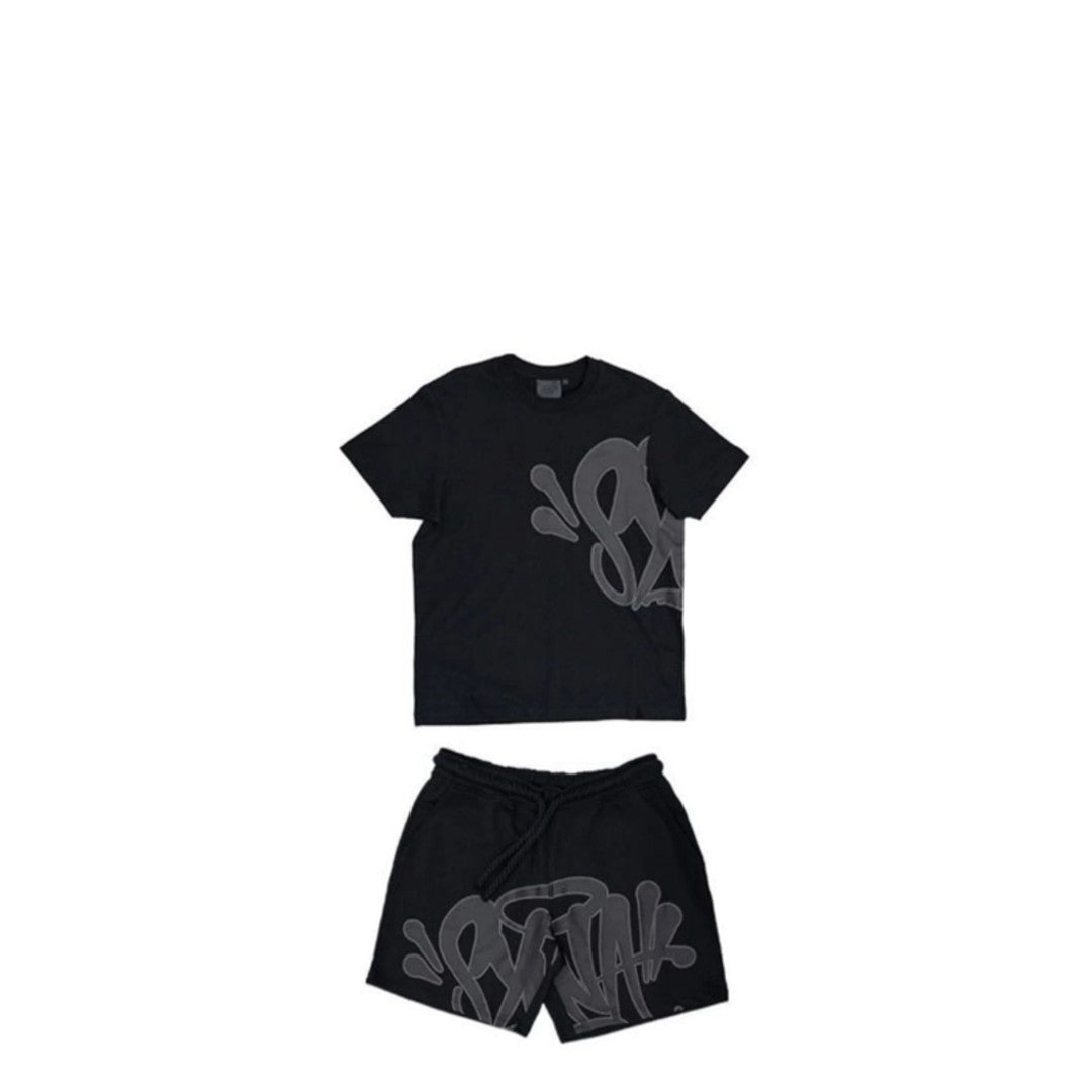 Synaworld T-Shirt and Short Set - Black