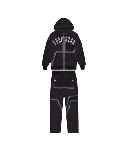 Trapstar Irongate Rivet 2.0 Tracksuit - Black / White