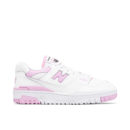 New Balance 550 - White/Bubblegum Pink WOMENS