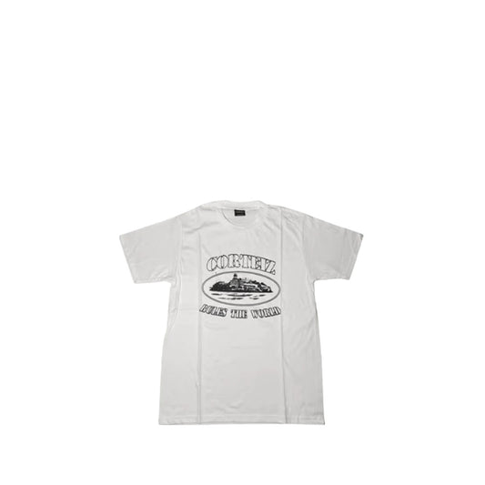 Corteiz Alcatraz T-Shirt - White/Black