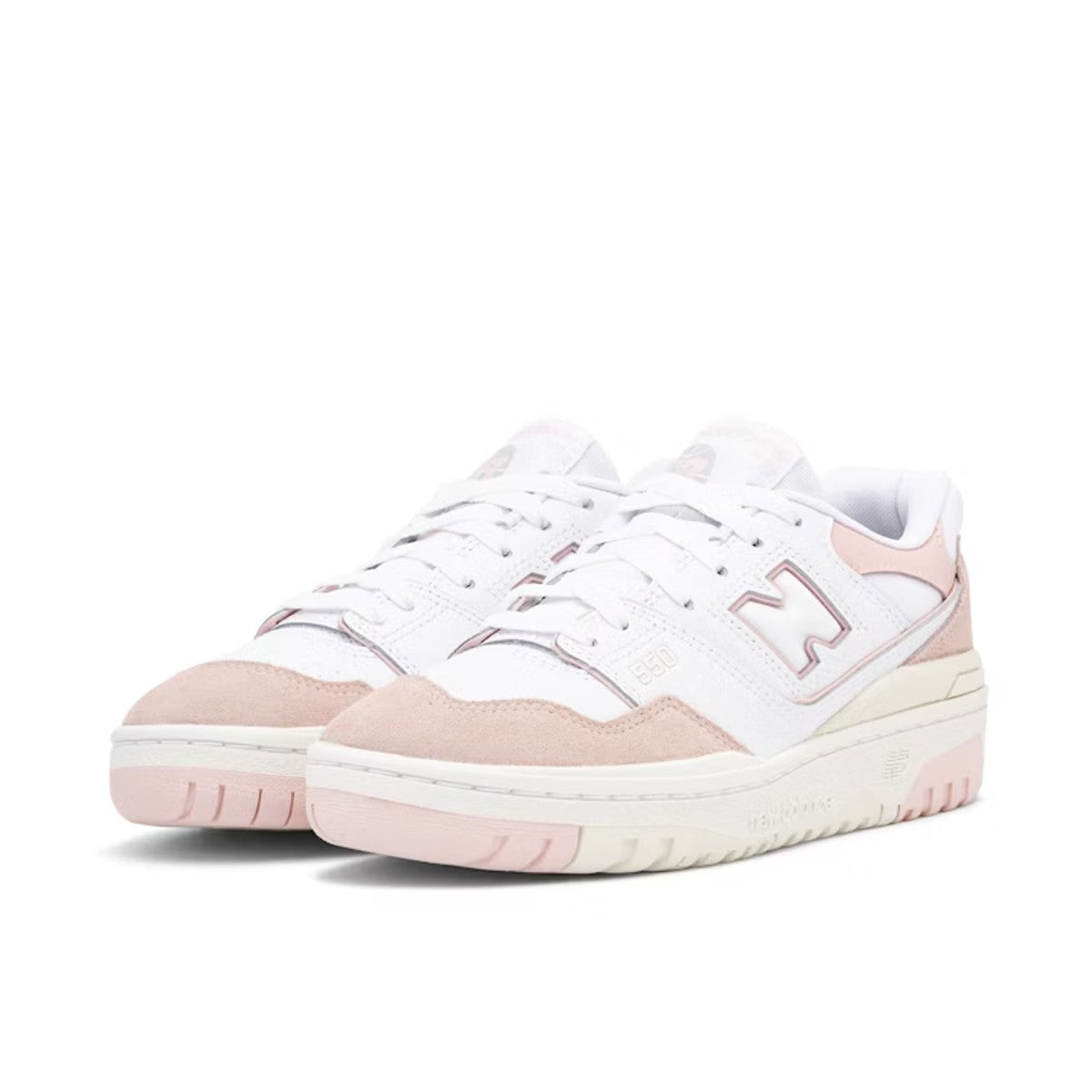 New Balance 550 - White/Pink Haze WOMENS