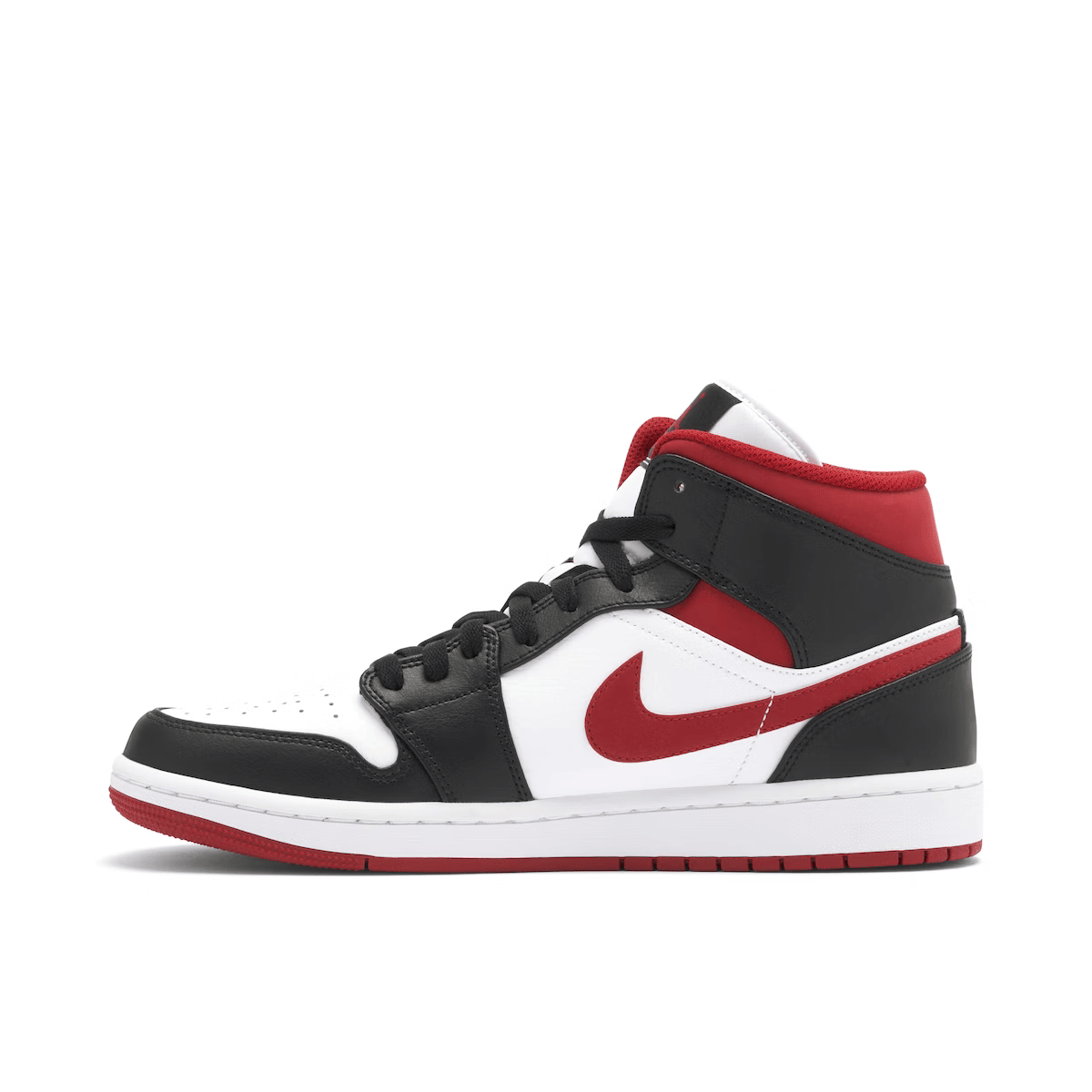 Jordan 1 Mid - Black Gym Red