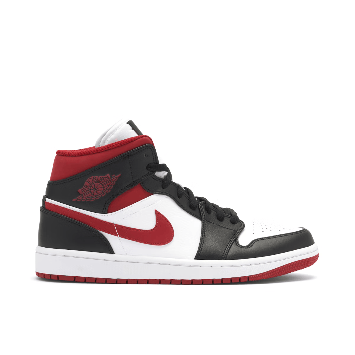 Jordan 1 Mid - Black Gym Red